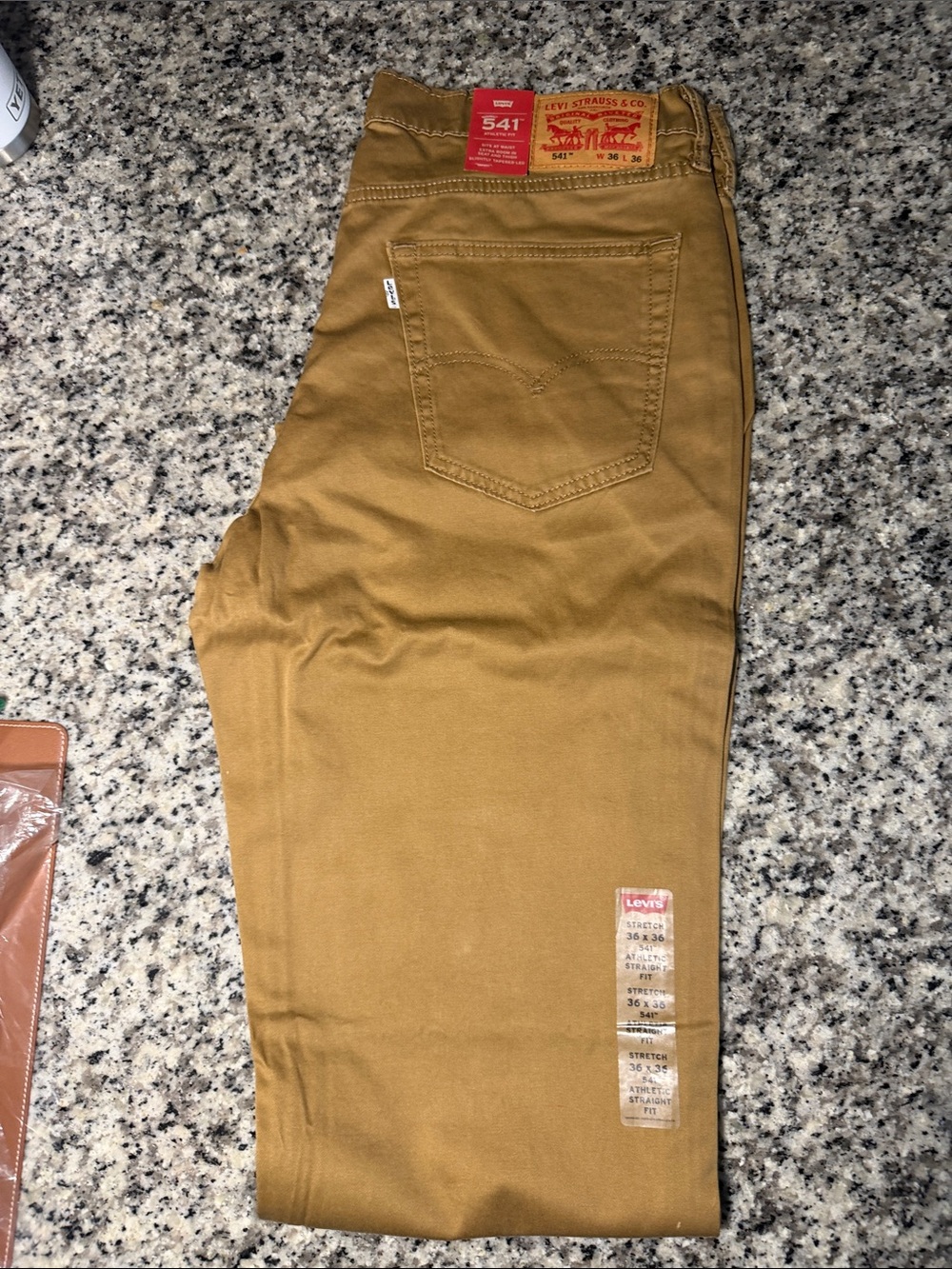 Levi's 541 Athletic Fit Chinos in Tan